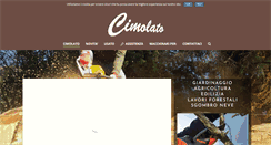 Desktop Screenshot of cimolato.it